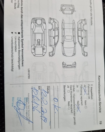 Opel Zafira cena 33800 przebieg: 184000, rok produkcji 2012 z Częstochowa małe 781